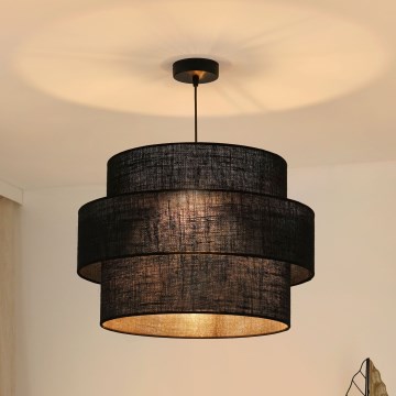 Brilagi - Lühter SPACE YUTE 1xE27/15W/230V d. 50 cm must
