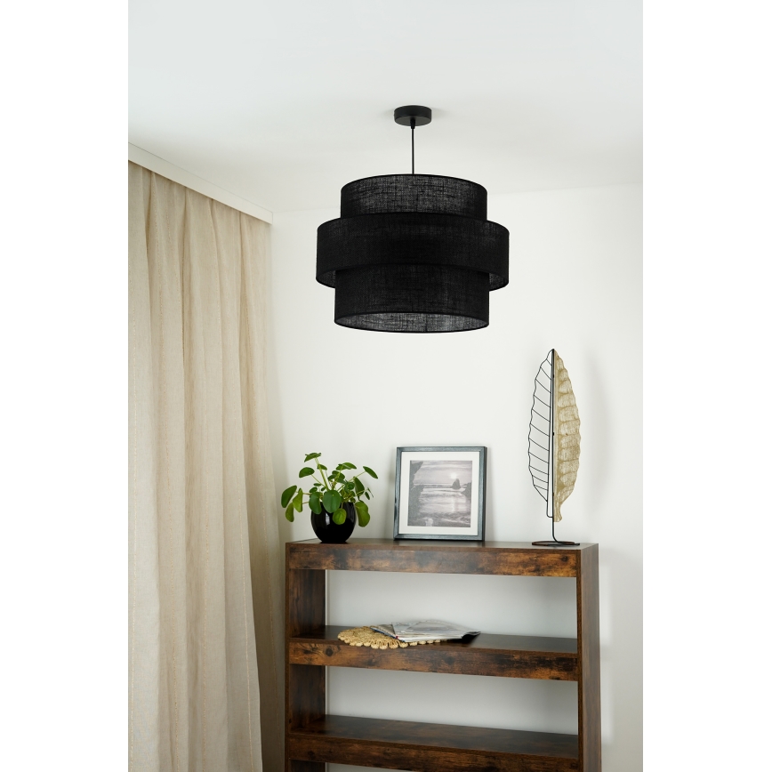 Brilagi - Lühter SPACE YUTE 1xE27/15W/230V d. 50 cm must