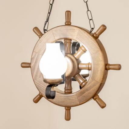 Brilagi - Lühter TIMONA 2xE14/40W/230V pöök/pähkel