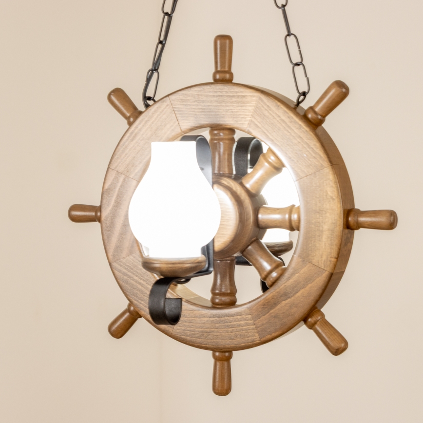 Brilagi - Lühter TIMONA 2xE14/40W/230V pöök/pähkel