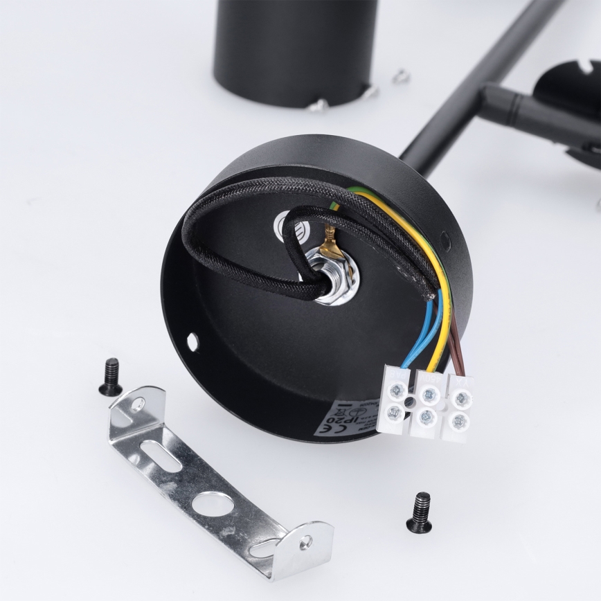Brilagi - Lühter varrega BRANCH 2xGU10/30W/230V must