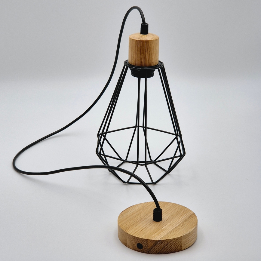 Brilagi - Lühter WOODY BASKET 1xE27/60W/230V tamm