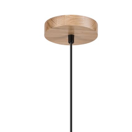 Brilagi - Lühter WOODY BASKET 1xE27/60W/230V tamm