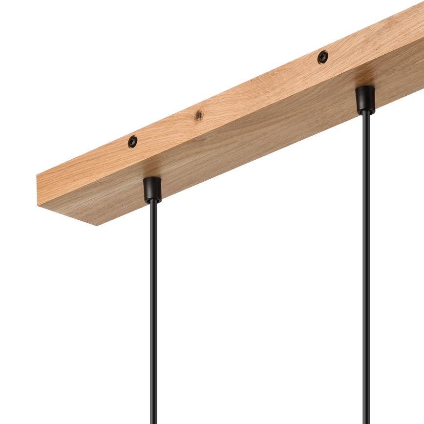 Brilagi - Lühter WOODY BASKET 2xE27/60W/230V tamm