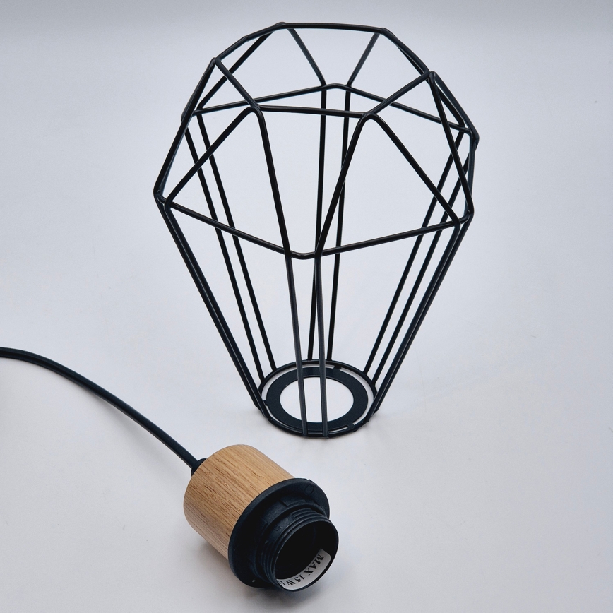 Brilagi - Lühter WOODY BASKET 3xE27/60W/230V tamm