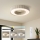 Brilagi - LUMIX hämardatav LED-laelamp LED/48W/230V 3000-6000K beež, läbimõõt 50 cm + kaugjuhtimispult