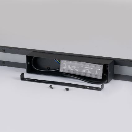 Brilagi - LED välisseinavalgusti LUNA LED/30W/230V 4000K IP65 150 cm must CRI 90