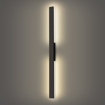 Brilagi - LUNA LED-välisseinavalgusti LED/24W/230V 4000K IP65 100 cm must