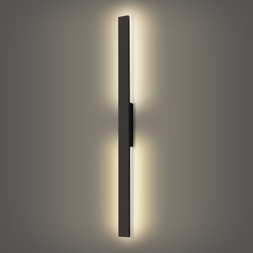 Brilagi - LUNA LED-välisseinavalgusti LED/24W/230V 4000K IP65 100 cm must