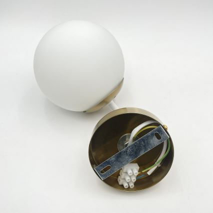 Brilagi - MALIVA seinavalgusti 1xE14/15W/230V kuldne/valge