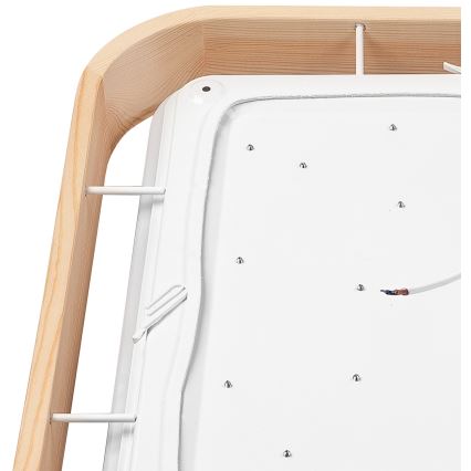 Brilagi - LED-hämardatav laelamp MANAROLA CUBIC LED/24W/230V 45x45 cm 3000-6500K männipuit + kaugjuhtimispult