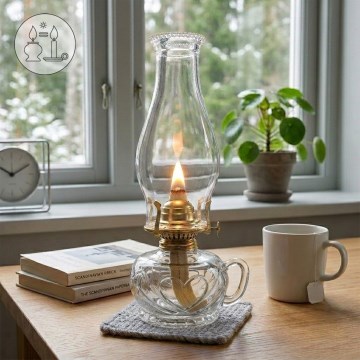 Brilagi - MERLIN kerosiinlamp, läbipaistev