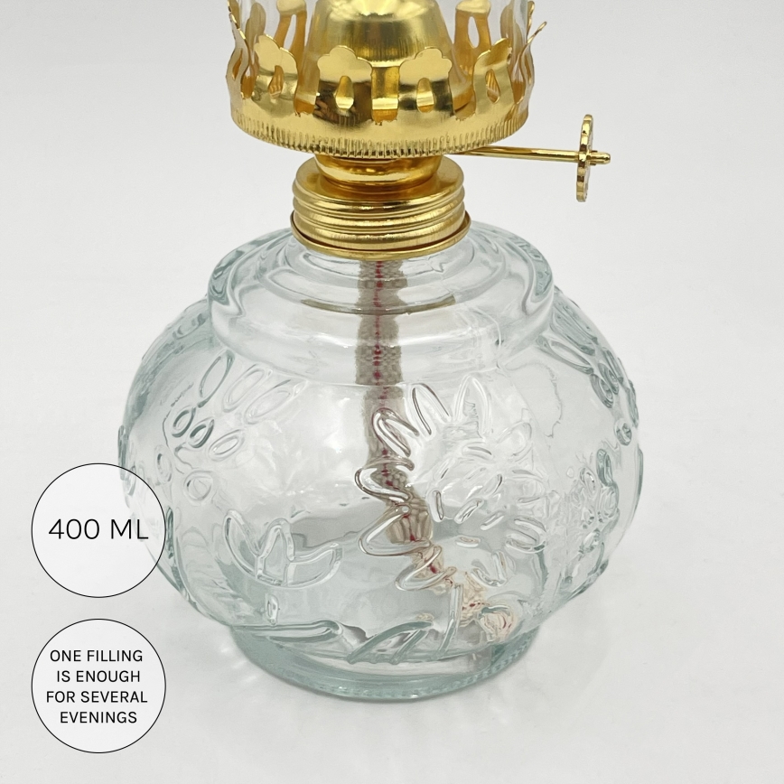 Brilagi - MERLIN läbipaistev petroleumlamp