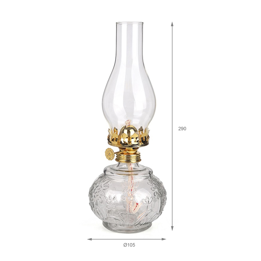 Brilagi - MERLIN läbipaistev petroleumlamp