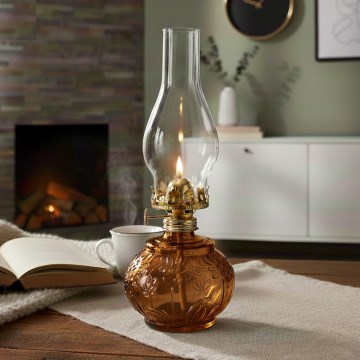 Brilagi - MERLIN petroleumlamp, oranž