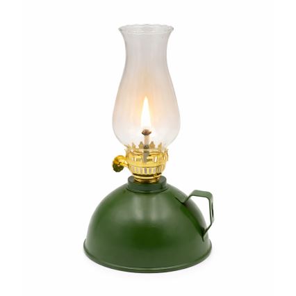Brilagi - MERLIN petroleumlamp, roheline