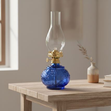 Brilagi - MERLIN petroleumlamp sinine