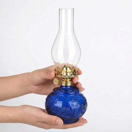 Brilagi - MERLIN petroleumlamp sinine