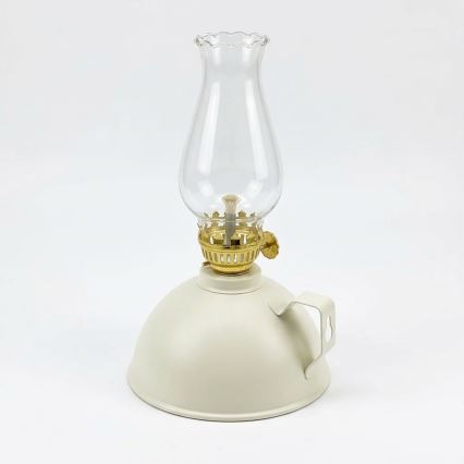 Brilagi - MERLIN petroleumlamp, valge