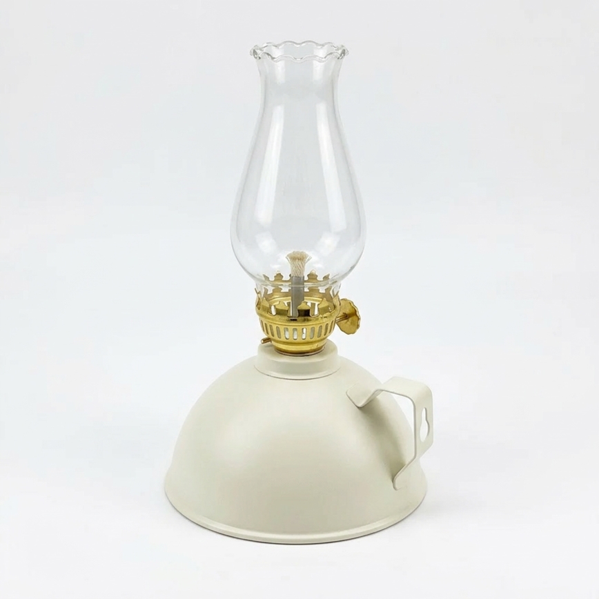 Brilagi - MERLIN petroleumlamp, valge