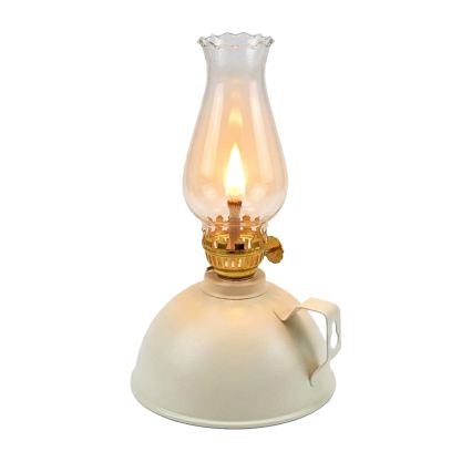 Brilagi - MERLIN petroleumlamp, valge