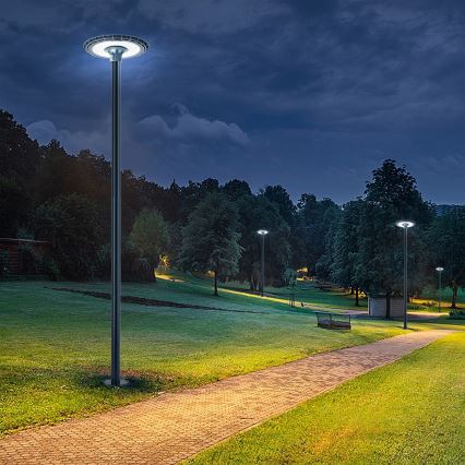 Brilagi - Metallpost välivalgustuse jaoks URBAN 3 m post d. 58 matt antratsiit