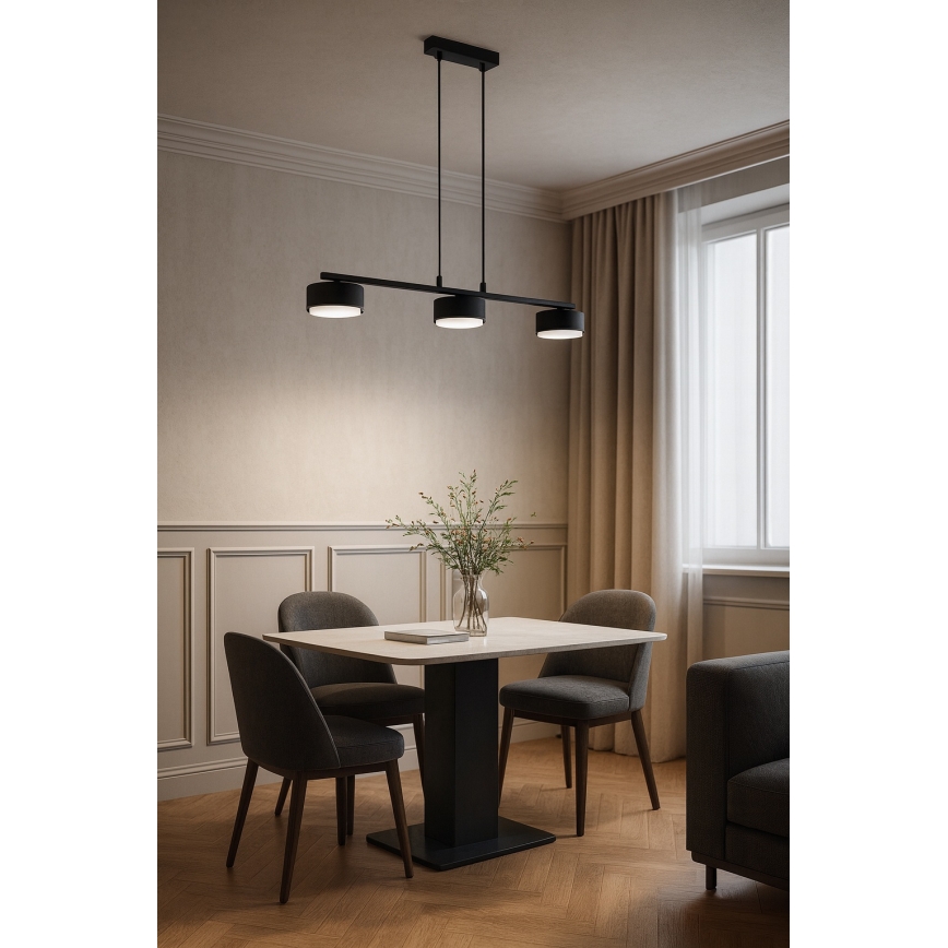 BRILAGI - LED RGB+CCT hämardatav juhtmega rippvalgusti MONO 3xGX53/14W/230V 2700-6500K Wi-Fi Tuya must