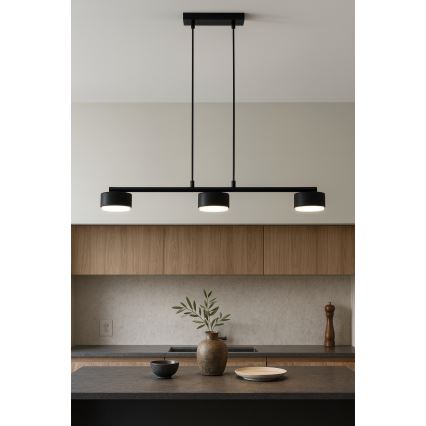 BRILAGI - LED RGB+CCT hämardatav juhtmega rippvalgusti MONO 3xGX53/14W/230V 2700-6500K Wi-Fi Tuya must