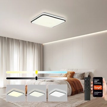 Brilagi - nutikas hämardatav LED-laelamp 24W/230V 43x43 cm 3000-6000K Wi-Fi Tuya Beacon + kaugjuhtimispult