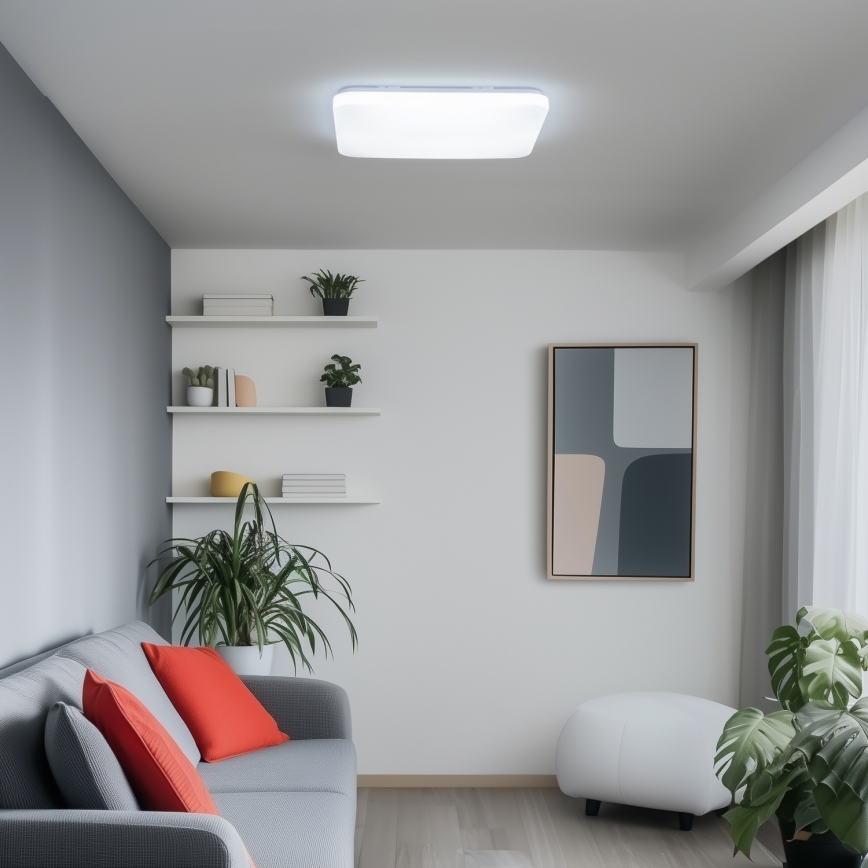 Brilagi - LED hämardatav laevalgusti SMART LED/36W/230V 53x53 cm 2700-6500K Wi-Fi Tuya + kaugjuhtimispult