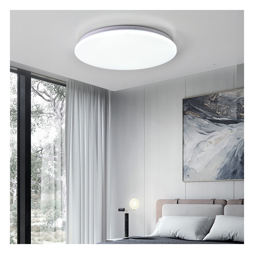 Brilagi - Nutikas hämardatav LED-laelamp 36W/230V, läbimõõt 48 cm, 2700-6500K, Wi-Fi Tuya + kaugjuhtimispult