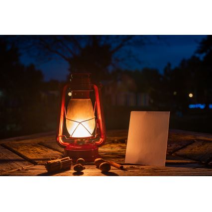 Brilagi - Õlilamp LANTERN 31 cm punane