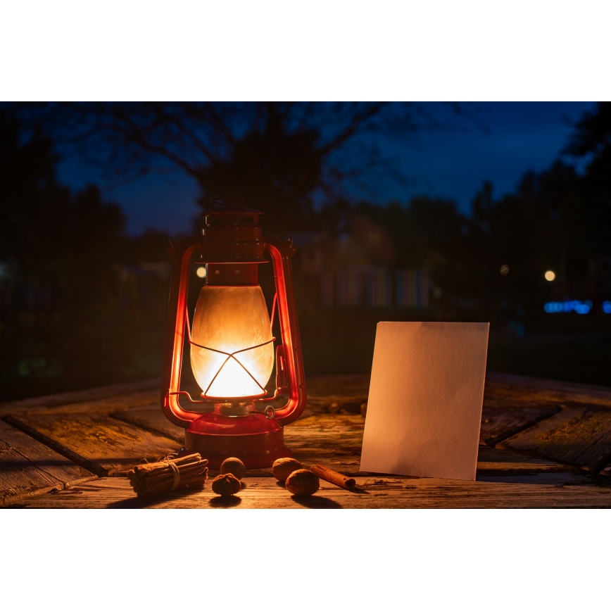Brilagi - Õlilamp LANTERN 31 cm punane
