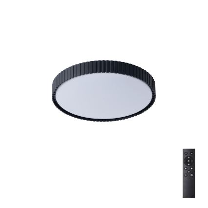 Brilagi - LED hämardatav laelamp ORINO LED/54W/230V 3000-6000K must, läbimõõt 43 cm + kaugjuhtimispult