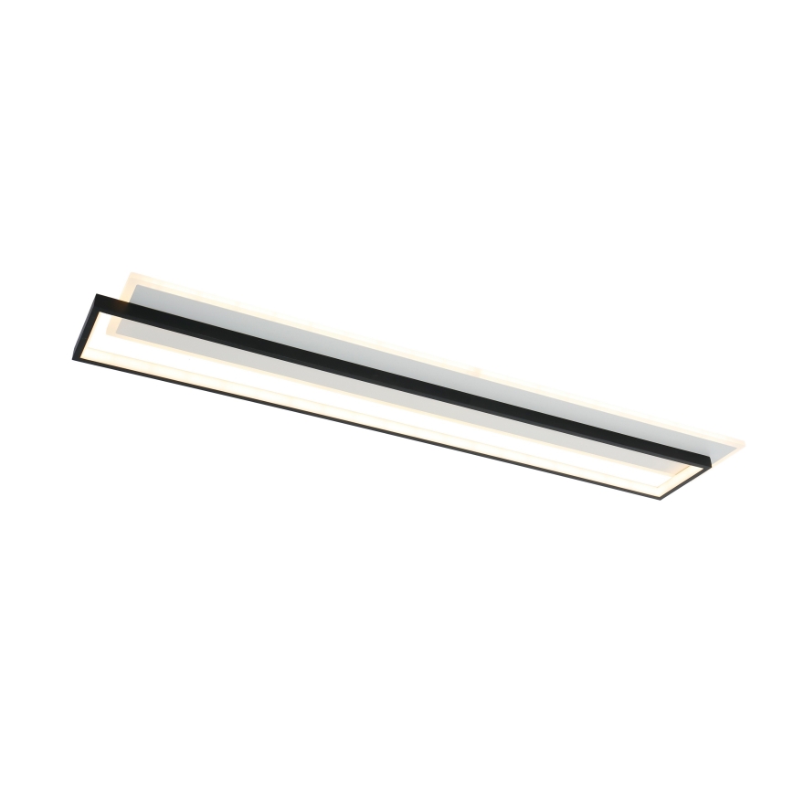 Brilagi - LED hämardatav laevalgusti OUTLINE LED/90W/230V 3000-6000K 18x100 cm valge/must + kaugjuhtimispult
