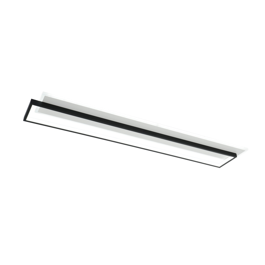 Brilagi - LED hämardatav laevalgusti OUTLINE LED/90W/230V 3000-6000K 18x100 cm valge/must + kaugjuhtimispult