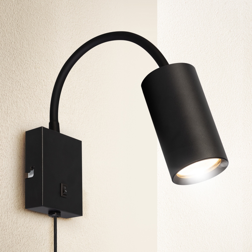 Brilagi - Paindlik seinalamp SELE 1xGU10/30W/230V must