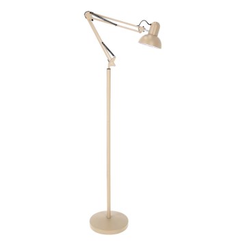 Brilagi - painduv põrandalamp TASKER 1xE27/60W/230V 184 cm beež