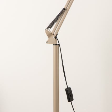 BRILAGI - painduv põrandalamp TASKER 1xE27/60W/230V 184 cm beež