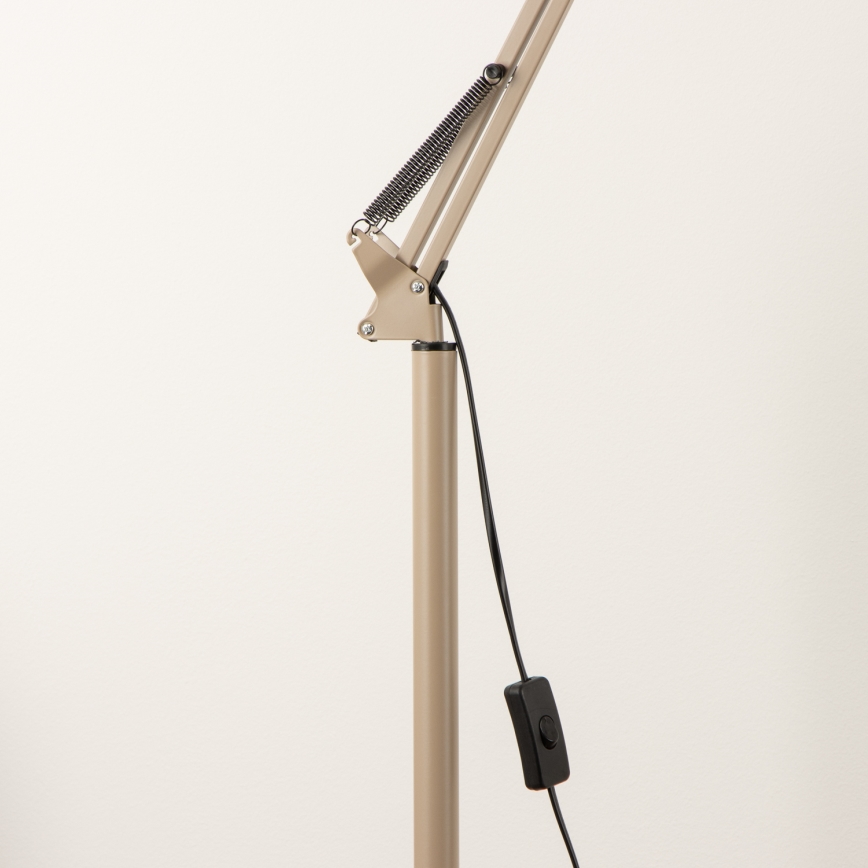 BRILAGI - painduv põrandalamp TASKER 1xE27/60W/230V 184 cm beež