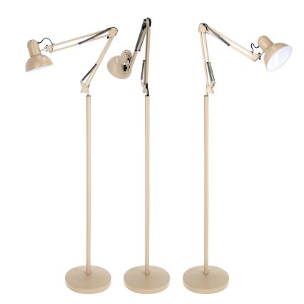 BRILAGI - painduv põrandalamp TASKER 1xE27/60W/230V 184 cm beež