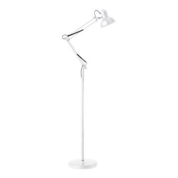 Brilagi - Painduv põrandalamp TASKER 1xE27/60W/230V 184 cm valge