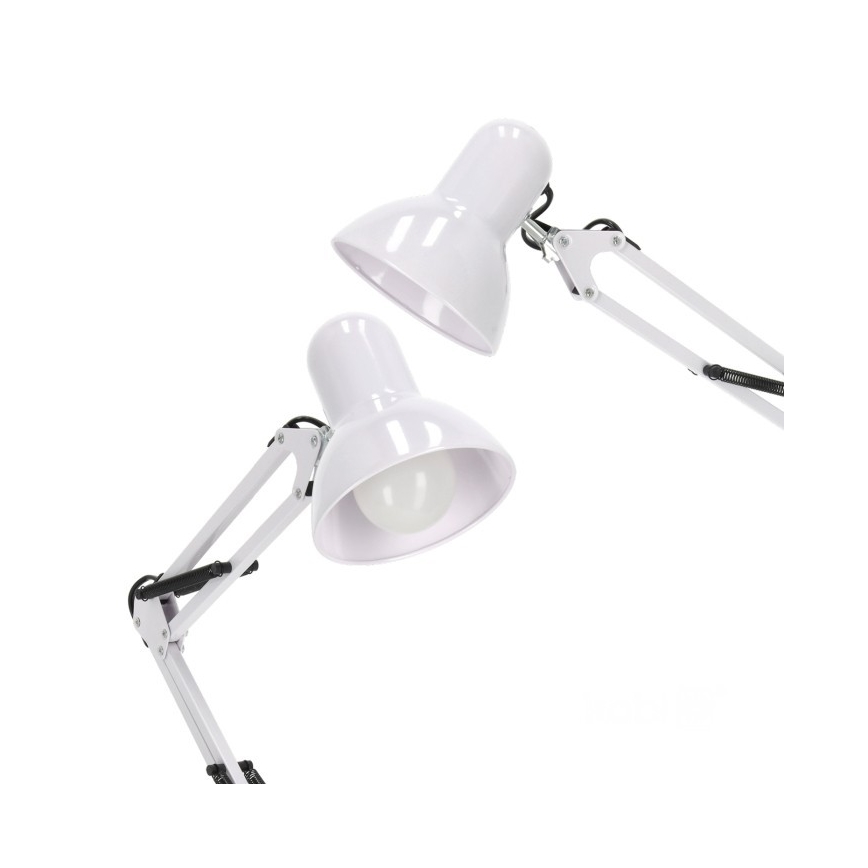Brilagi - Painduv põrandalamp TASKER 1xE27/60W/230V 184 cm valge