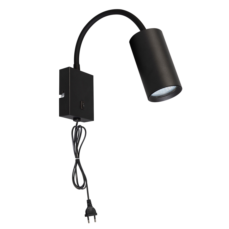 BRILAGI - Painduv seinavalgusti lülitiga SELE 1xGU10/30W/230V must