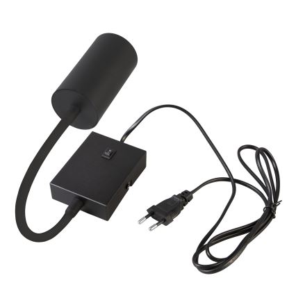 BRILAGI - Painduv seinavalgusti lülitiga SELE 1xGU10/30W/230V must