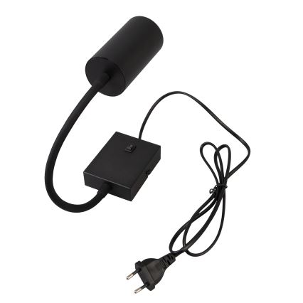 BRILAGI - Painduv seinavalgusti lülitiga SELE 1xGU10/30W/230V must/kuldne