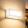 Brilagi - PARKER LED/12W/230V välisseinavalgusti anduriga, valge, IP44