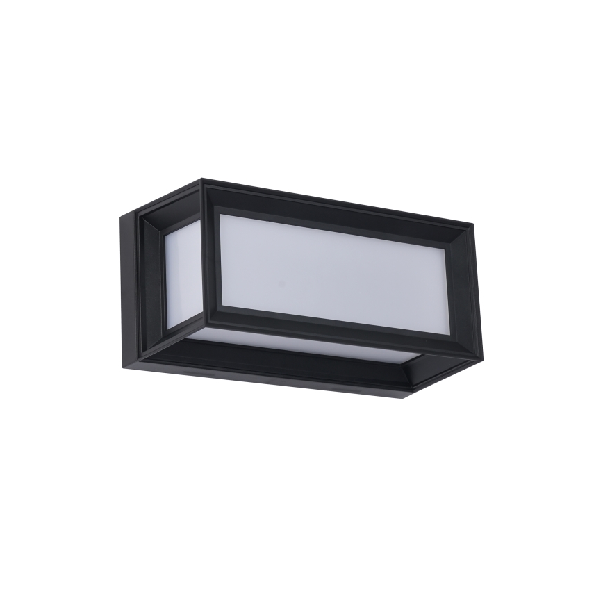 Brilagi - LED välisseinavalgusti liikumisanduriga PARKER LED/12W/230V must IP44