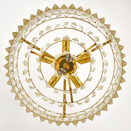 Brilagi - Pealepandav lühter CRISTAL 5xE14/40W/230V, läbimõõt 43 cm