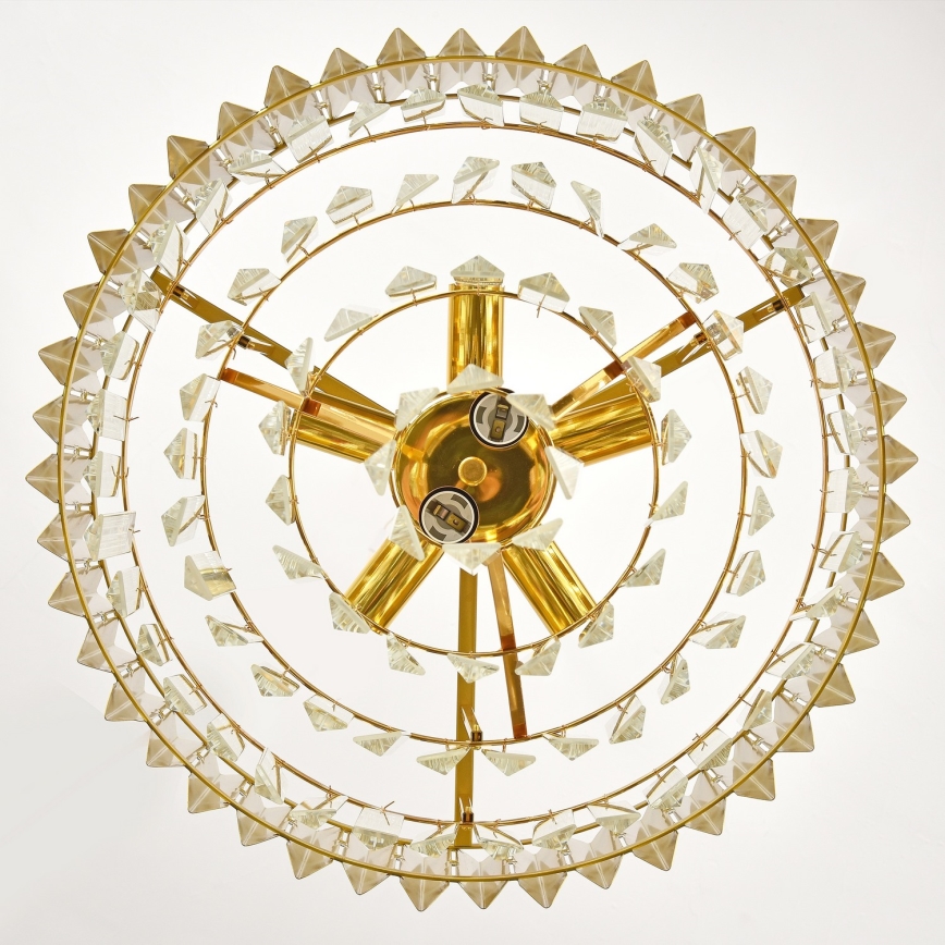 Brilagi - Pealepandav lühter CRISTAL 5xE14/40W/230V, läbimõõt 43 cm